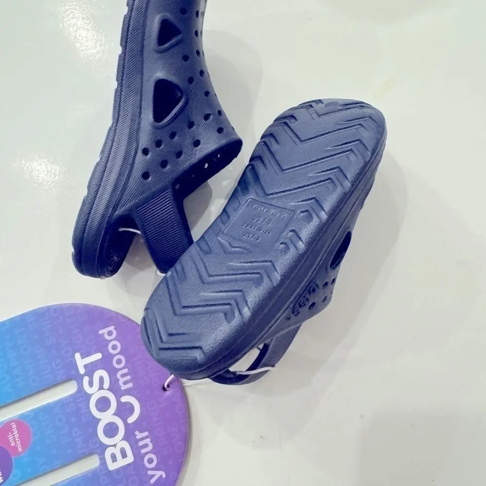 Totes Sol Bounce Toddler Clogs, Toddler Boy's,, Size: 7-8T, Blue washable shoes